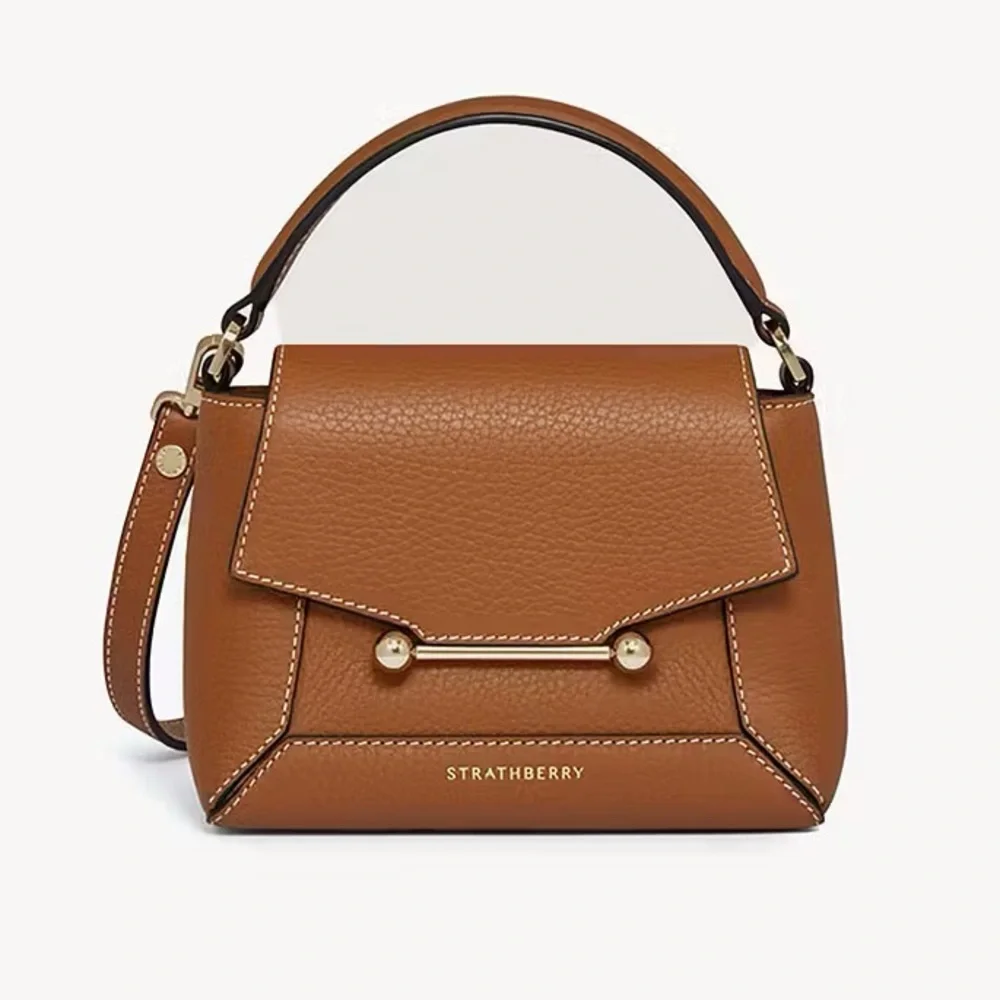 Strathberry Leather Mosaic Nano Bag - Picture 3 of 8